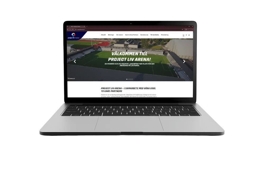 Skärmdump av Project Liv Arena